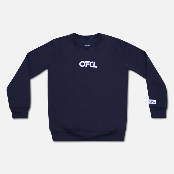 " OFCL " Long Sleeve Crewneck