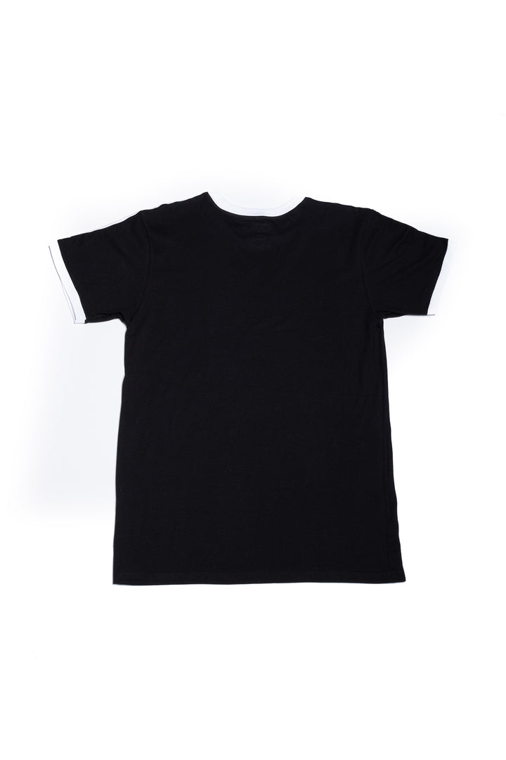 OFCL Wavy Logo T-Shirt "Black/White"