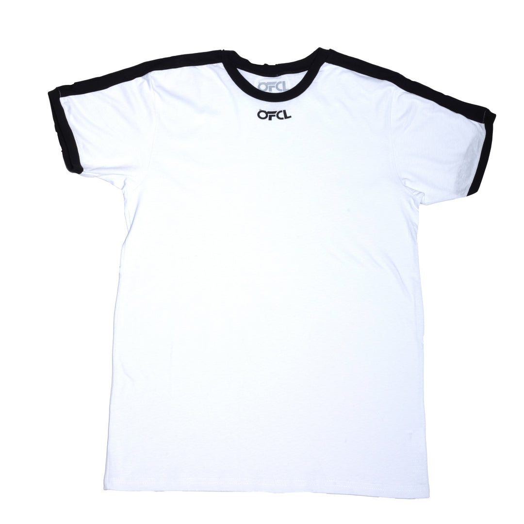 OFCL Wavy Logo T-Shirt "White/Black"