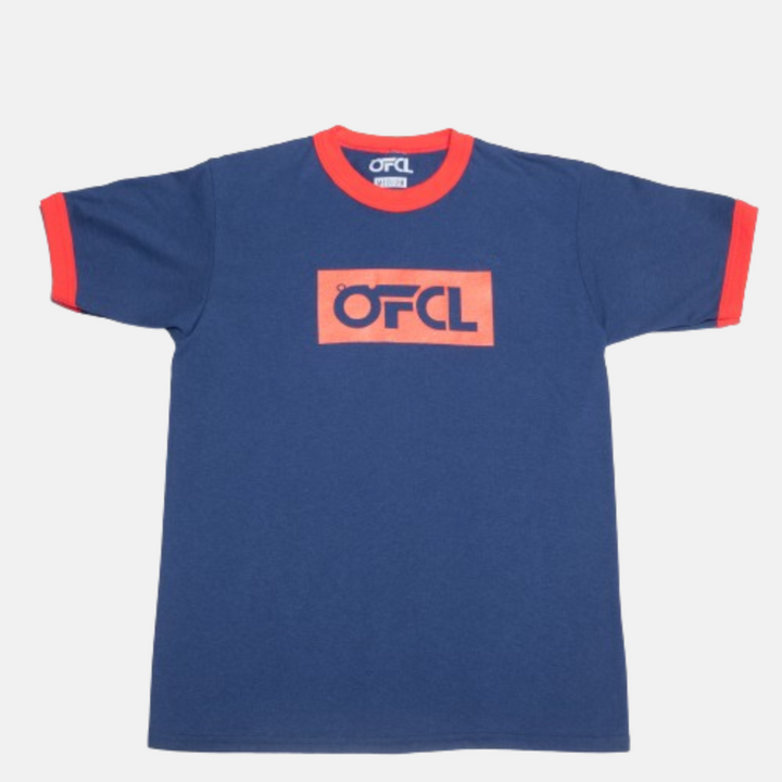 "OFCL Rugby" Navy Blue and Red