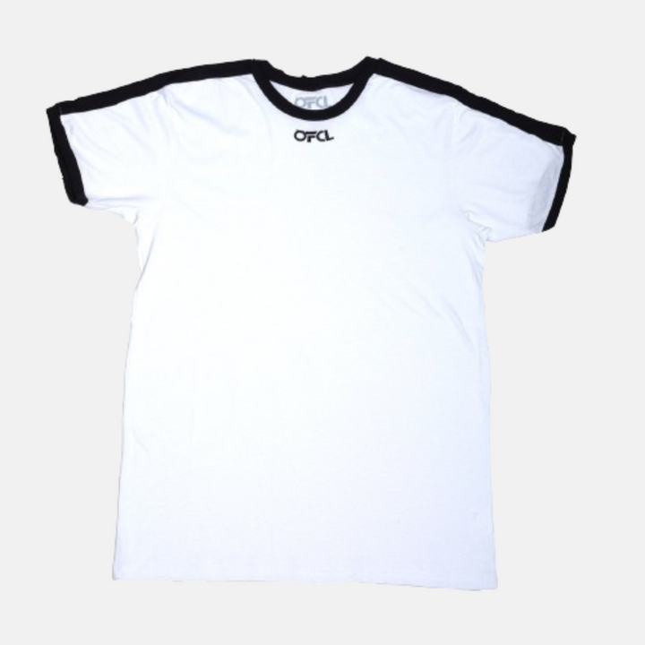 OFCL Wavy Logo T-Shirt "White/Black"