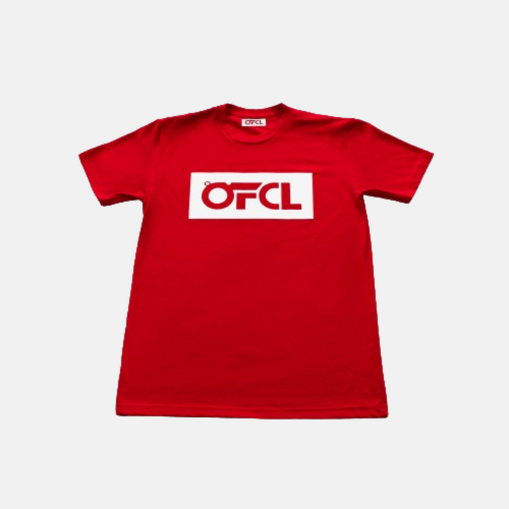 "OFCL" Signature Red  T-Shirt