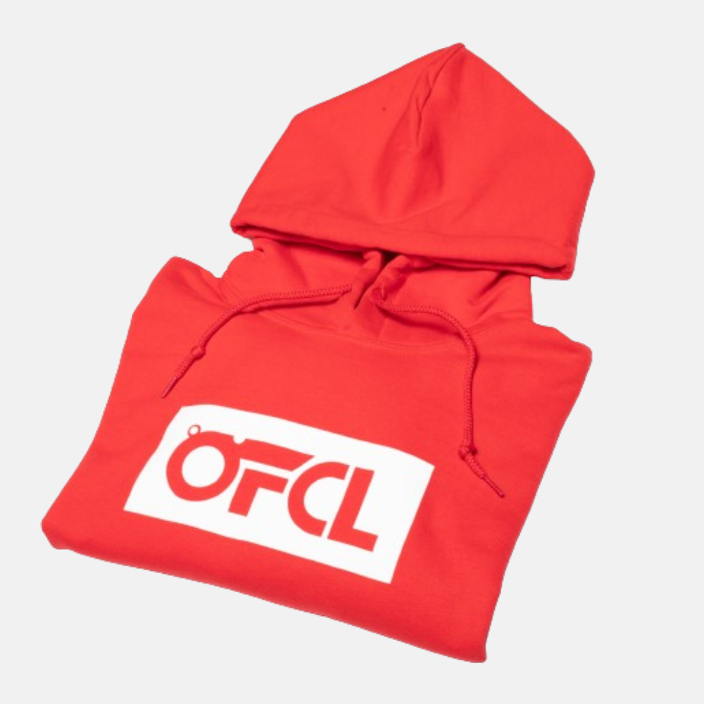 OFCL Essential Hoodie Red, Hottest Street wear brand