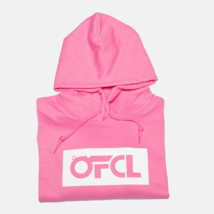 "OFCL" Essential  "Hoodie" "Pink"