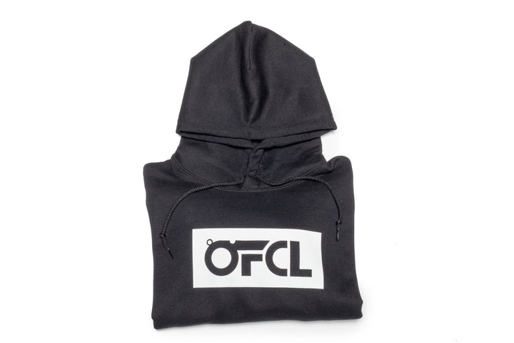 "OFCL" Essential "Hoodie" "Black"