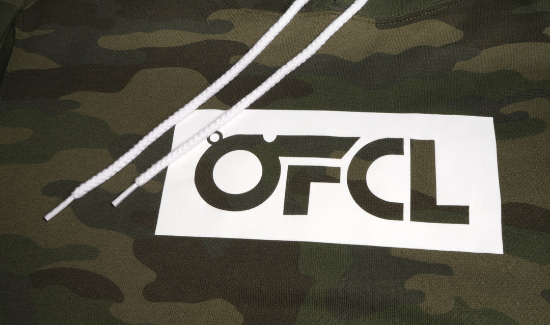 "OFCL" Essential "Hoodie" "Camo"