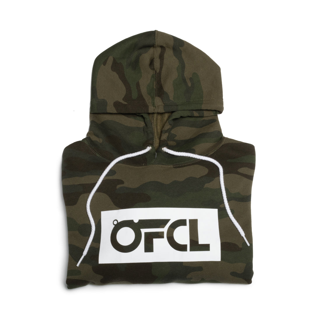 "OFCL" Essential "Hoodie" "Camo"