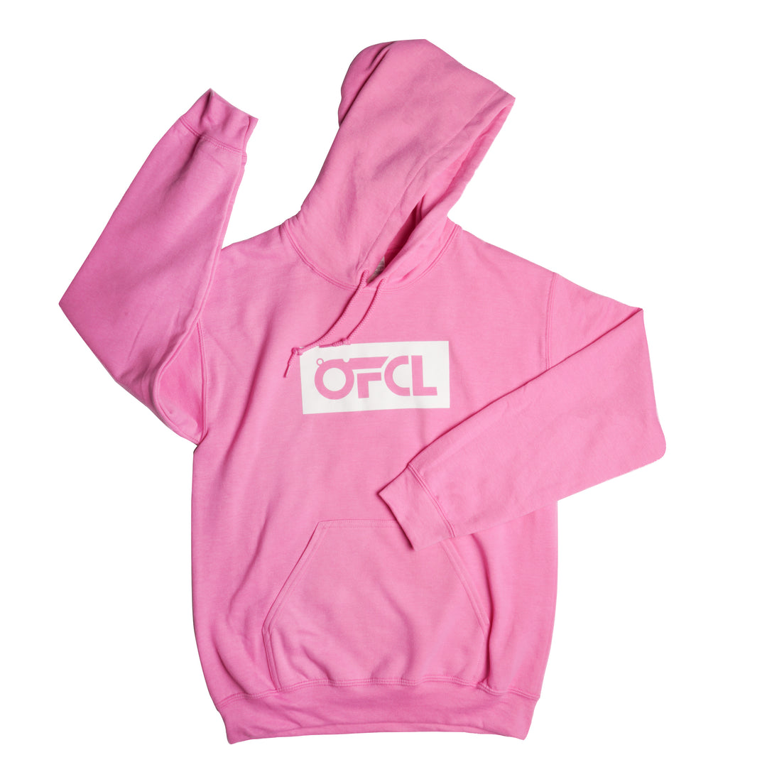 "OFCL" Essential  "Hoodie" "Pink"