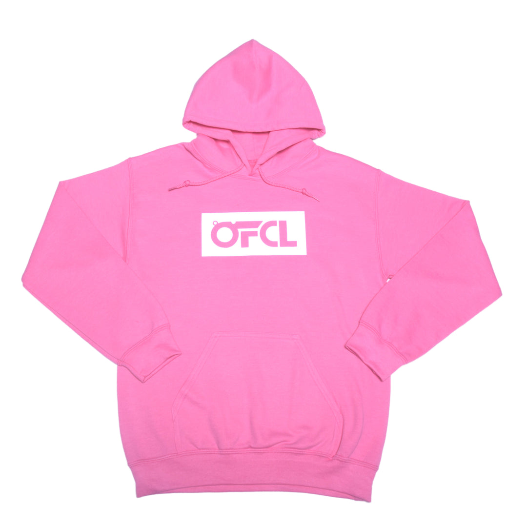 "OFCL" Essential  "Hoodie" "Pink"