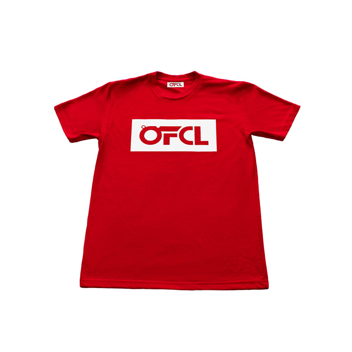 "OFCL" Signature Red  T-Shirt